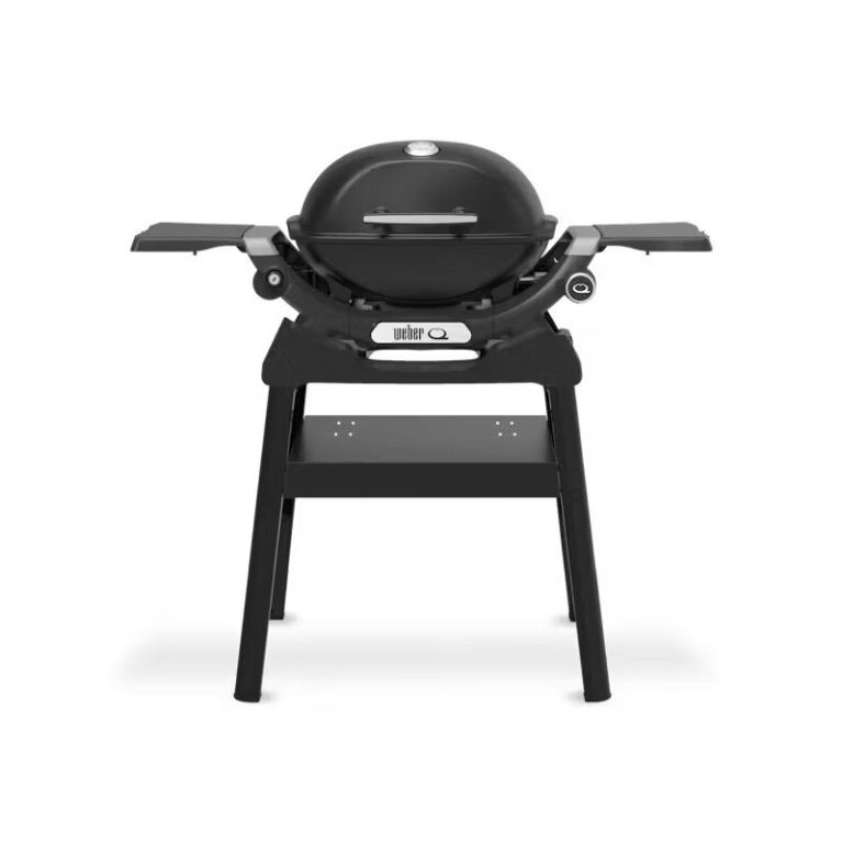 Weber Q1200N gasbarbecue met zijtafels en onderstel