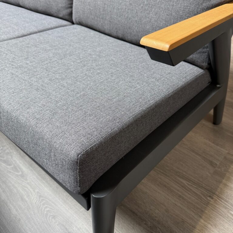 Florence 3-zits tuin loungebank - verstelbare rug