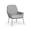 SUNS Punta loungestoel - Mat Royal Grey - Carbon Grey