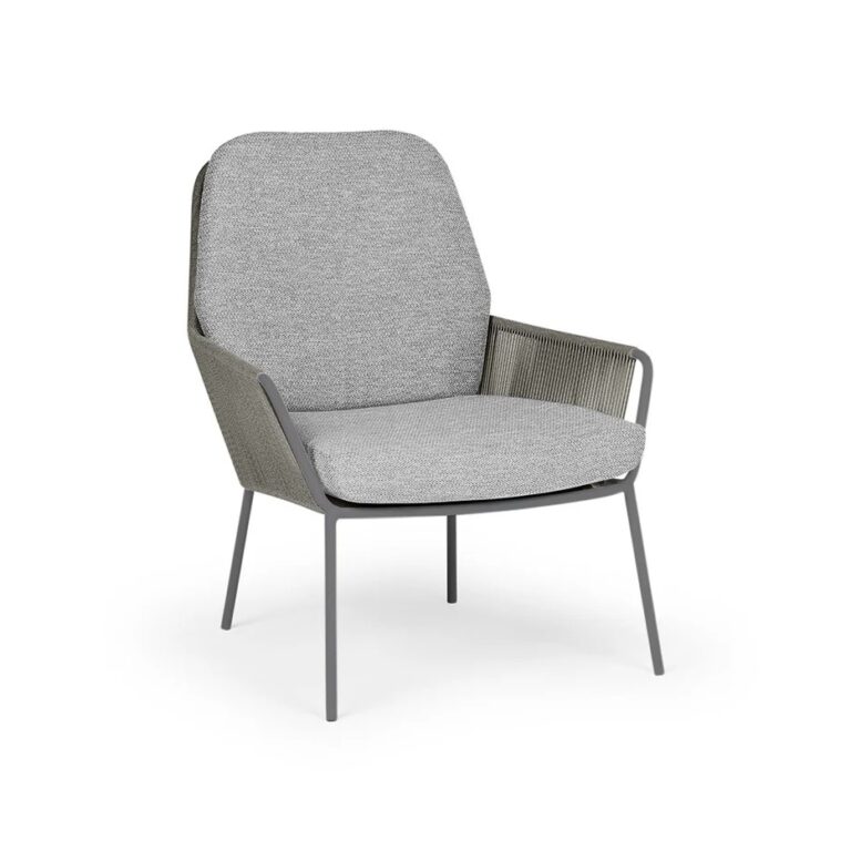 SUNS Punta loungestoel - Mat Royal Grey - Carbon Grey