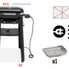 Weber Lumin Compact + onderstel – elektrische BBQ