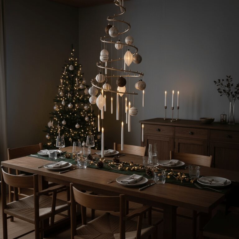 10 zwevende LED kaarsen + toverstok - Wit