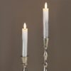 2x LED dinerkaars Fading Zilver 15cm