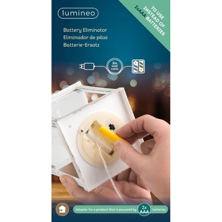 Batterijvervanger 2xAAA