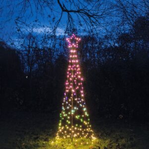 Boom met ster 200cm 236 LED Colour Changing
