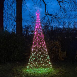 Boom met ster 320cm 480 LED Colour Changing