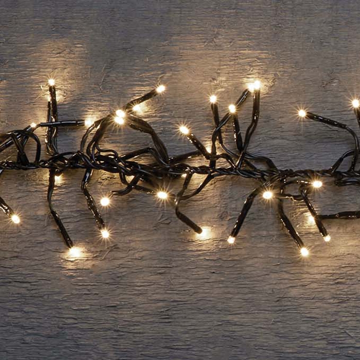Clusterverlichting 1536 LED lampjes Warm Wit – 9 meter