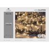 Clusterverlichting 1536 LED lampjes Warm Wit – 9 meter