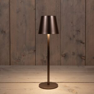 Draadloze LED tafellamp dimbaar Brons