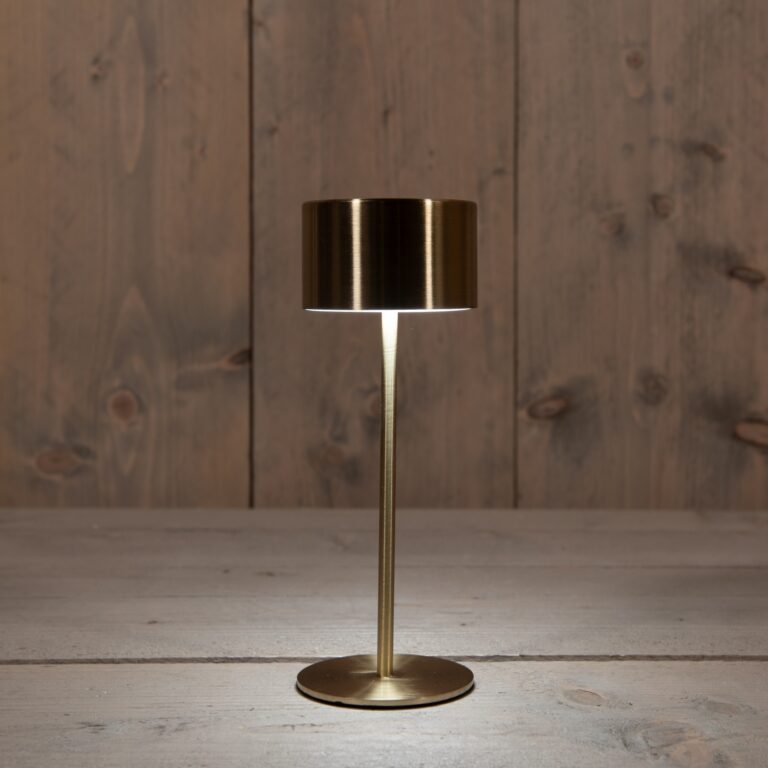 Draadloze LED tafellamp dimbaar Goud