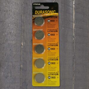 Durasonic 5 stuks knoopcel CR2032