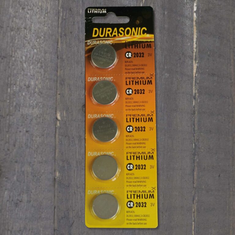 Durasonic 5 stuks knoopcel CR2032