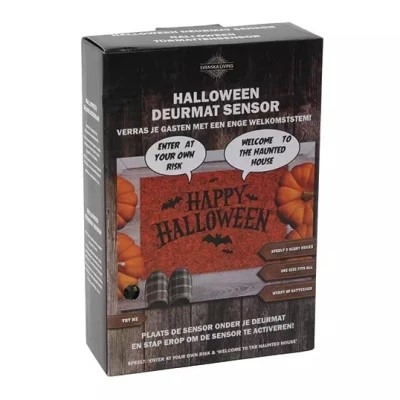 Halloween deurmat sensor