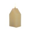 LED Kaars Huisje Wax Ivoor
