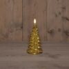 LED Kaars Kerstboom Wax Goud