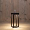 LED lantaarn draadloos Zwart