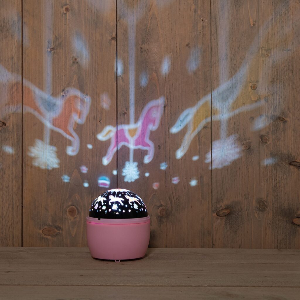 Projector carrousel met LED verlichting