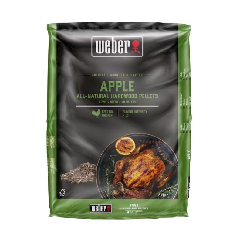 Weber hardhout pellets - appelhout