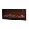 LED haard zwart 45x20x10cm