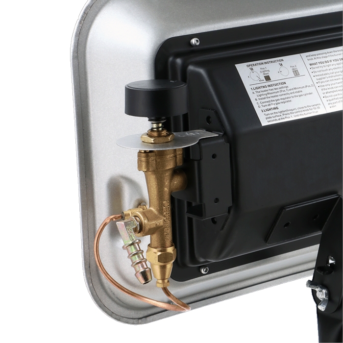Mestic Straalkachel gas MES-100 30mbar