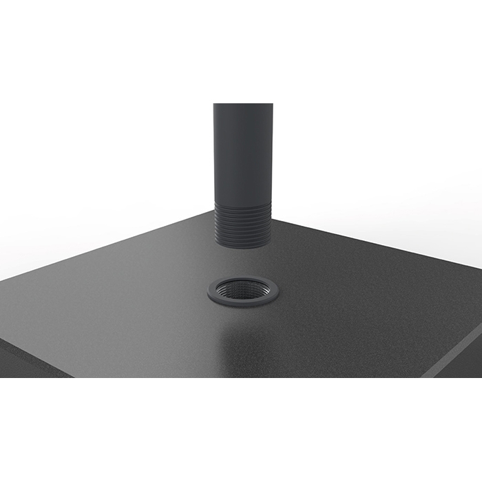 Platinum Sun & Shade Parasolvoet Rome 60kg Graniet + Zwenkwielen