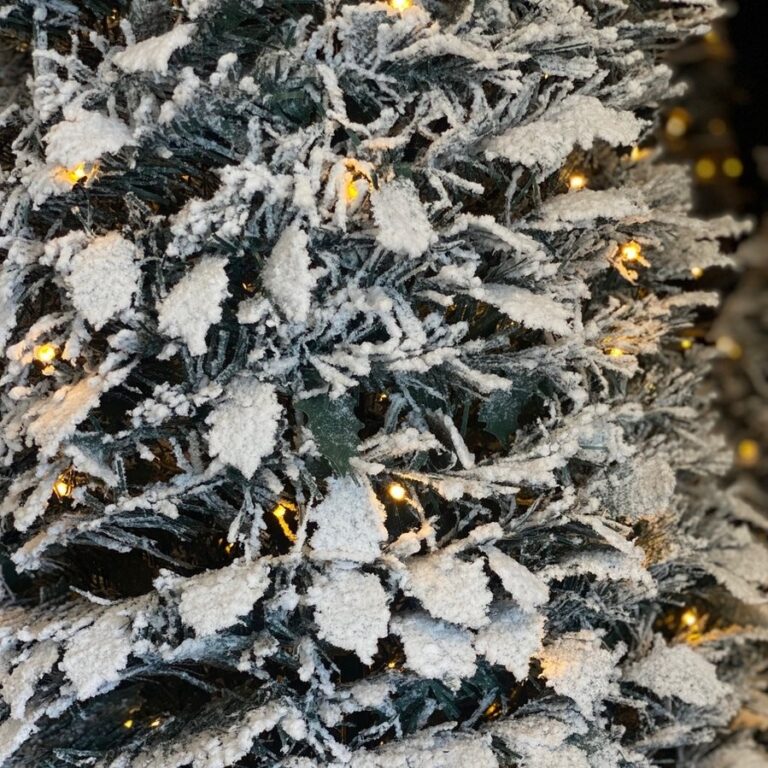 Pop-up kerstboom met sneeuw en 200 LEDs — 150 cm