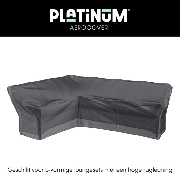 Platinum AeroCover Loungesethoes hoekset LINKS 305x255x100xH65/90