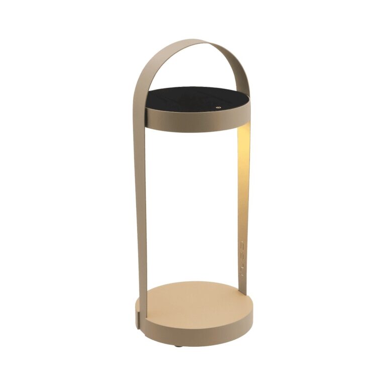 Cosilura solar tafel lamp Sandy beige