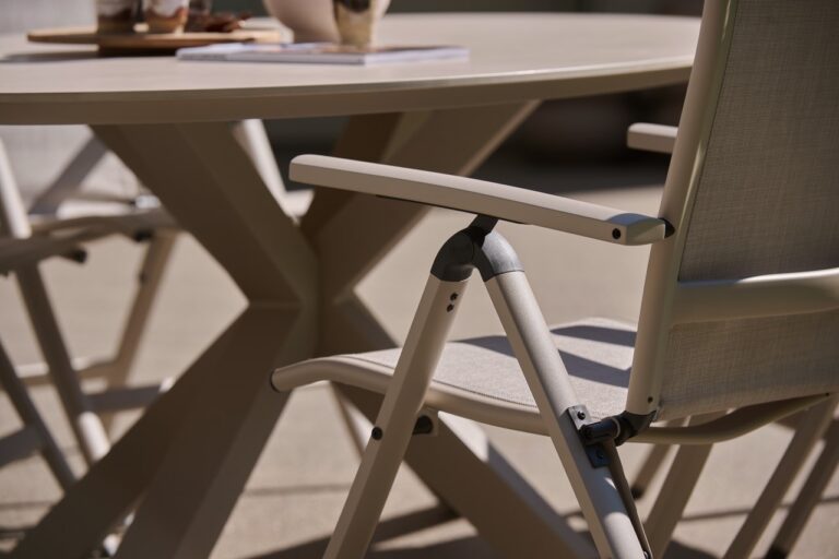 Hartman Alice comfort verstelbare tuinstoel - Beige