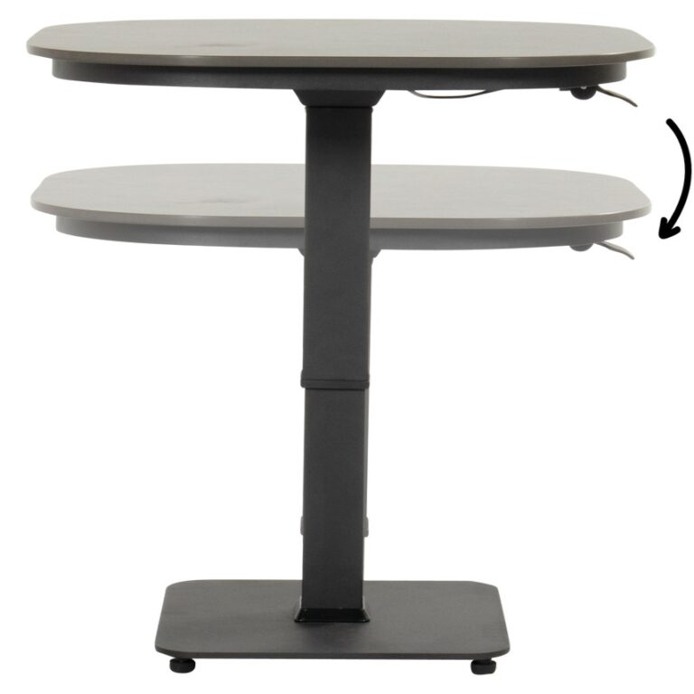 Hartman Tubb verstelbare bistrotafel 70x70cm