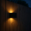 Solar Wandlamp Marga Vierkant | Warm Wit - Up & Down - 2 functies