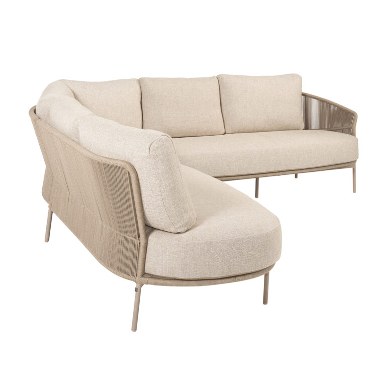 Taste 4SO Florence hoek loungeset - Latte