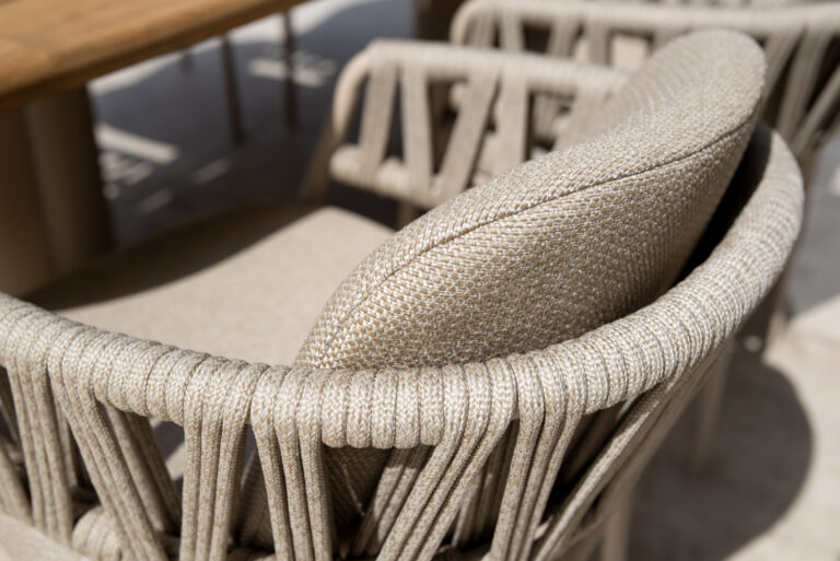 Taste by 4 Seasons Outdoor Calma dining tuinstoel - Latte