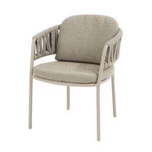 Taste by 4 Seasons Outdoor Calma dining tuinstoel - Latte