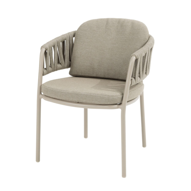 Taste by 4 Seasons Outdoor Calma dining tuinstoel - Latte