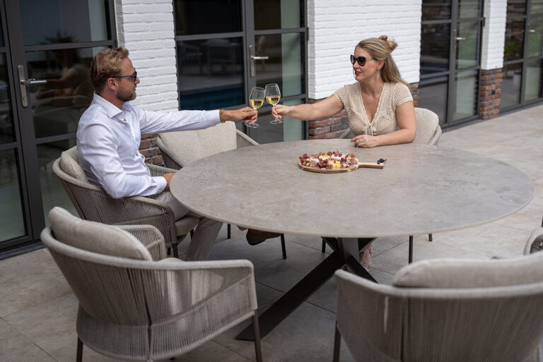 Taste by 4 Seasons Outdoor Florence 7-delige tuinset - Terre