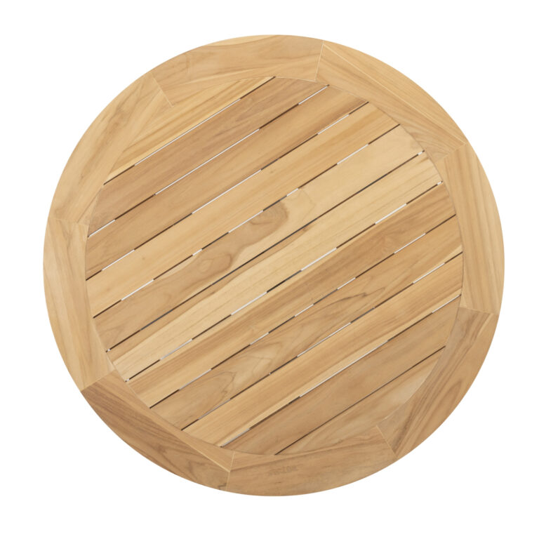 Taste by 4 Seasons Outdoor Prado teak tuintafel 130cm - Latte