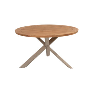 Taste by 4 Seasons Outdoor Prado teak tuintafel 130cm - Latte