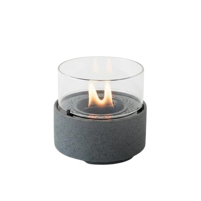 Tenderflame Cafe 14 Grey Lava tafel vuur