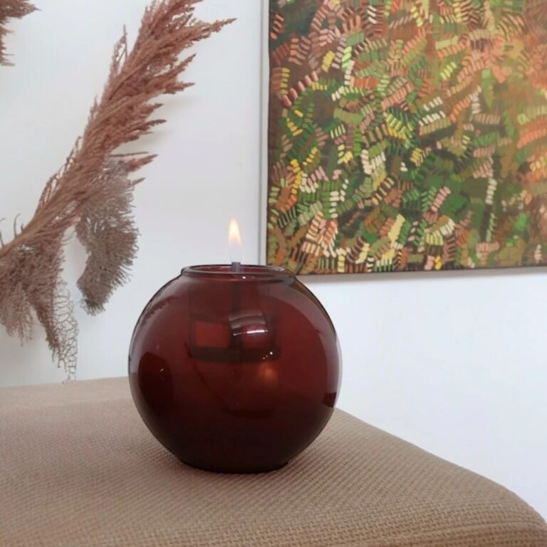 Tenderflame Globus 15 Amber tafel vuur