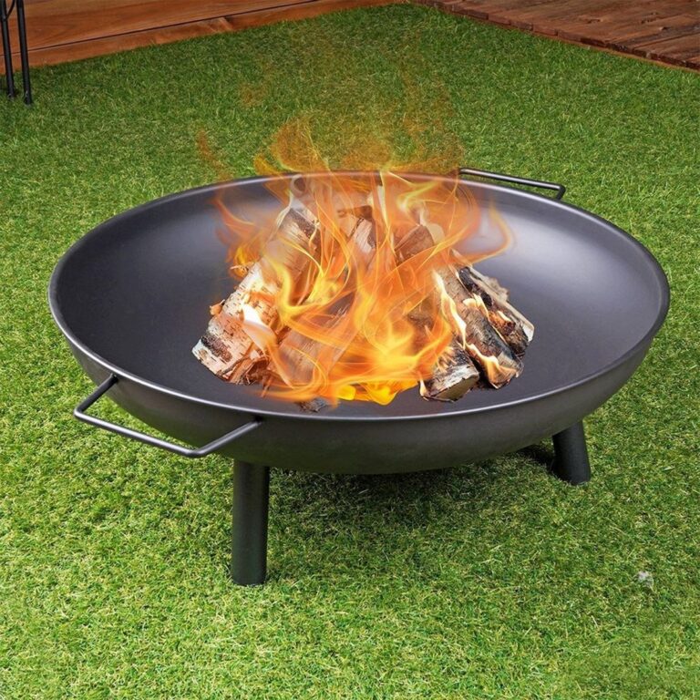 Vuurschaal zwart 58cm