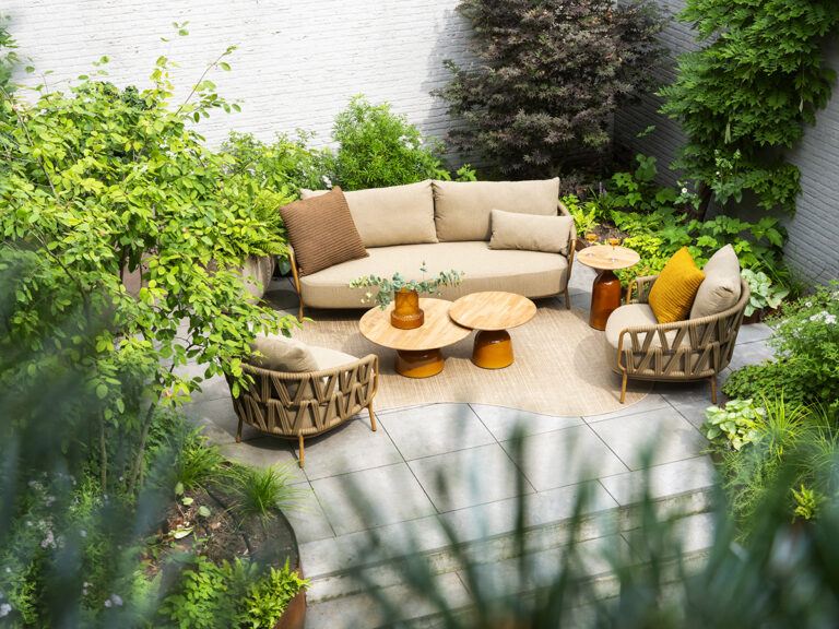 4 Seasons Outdoor Biarritz loungeset - Amber