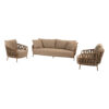 4 Seasons Outdoor Biarritz loungeset - Amber
