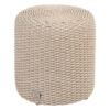 4 Seasons Outdoor Muffin rope poef - Latte