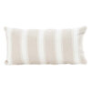 4 Seasons Outdoor sierkussen 30x60cm Boucle stripe cream