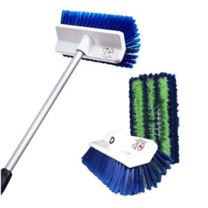 Bilevel wasborstelkop zonnepanelen en ramen