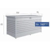 Hobbybox 160cm High - Brons Metallic