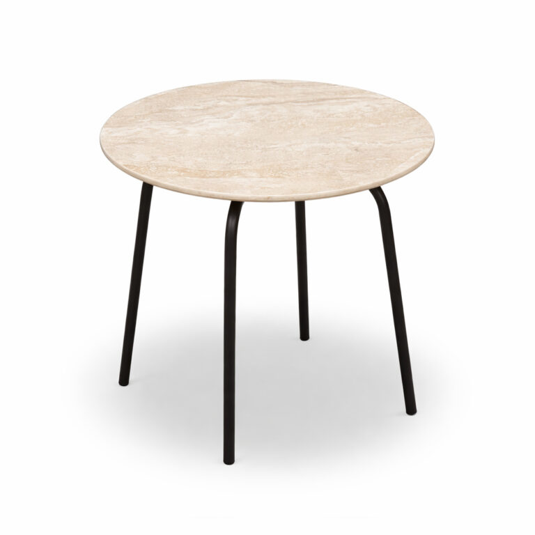 Pablo bijzet tuintafel 50cm rond keramiek