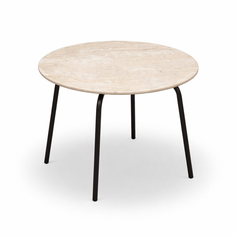 Pablo bijzet tuintafel 70cm rond keramiek