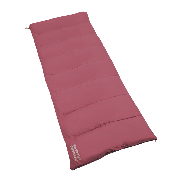 Polydaun Beach house slaapzak Wine Red 80cm x 210cm